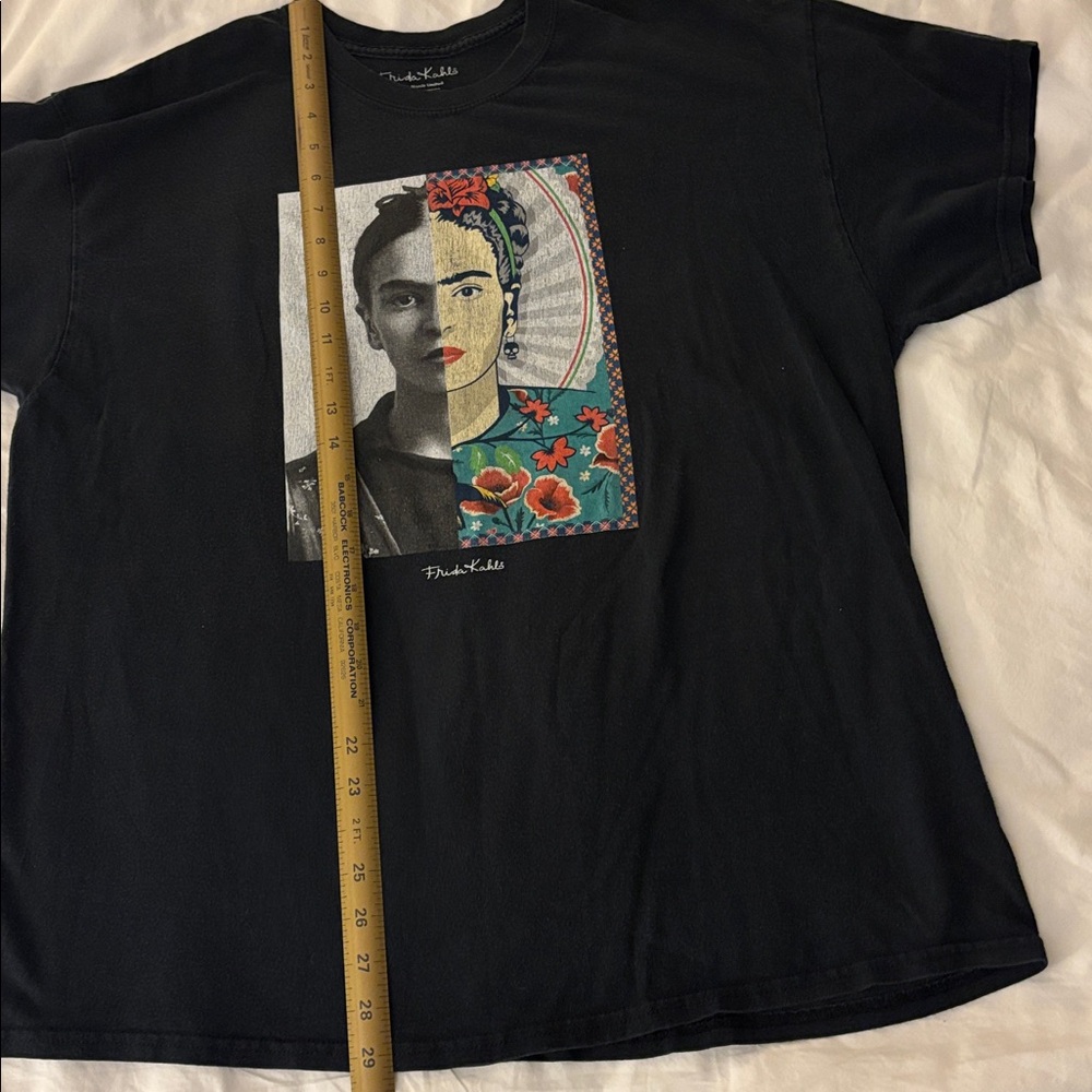 Frida Kahlo Black Unisex Shirt - Issac Morris - XL 🎨 - Picture 7 of 7